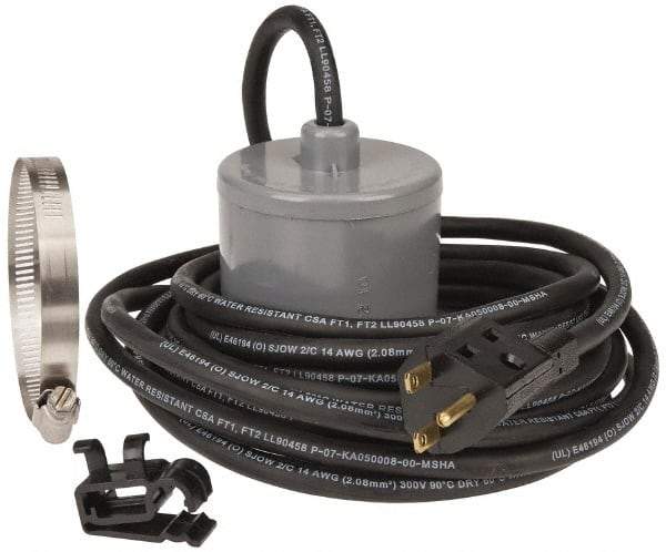 Berkeley - 230 AC Volt, Sump, Sew and Eff, Float Switch - 20 Ft. Cord Length, 2 HP, PVC - Americas Tooling