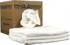 PRO-SOURCE - 40 Inch Long Virgin Terry Cotton Towels - White, Terry Cloth, Medium Lint, Box - Americas Tooling