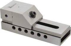 Interstate - 2" Jaw Width, 2-1/2" Jaw Opening Capacity, 1" Jaw Height, Toolmaker's Vise - Flat Jaw, 0.0002" Parallelism, 0.0002" Squareness, 5-1/2" OAL x 1-31/32" OAH - Americas Tooling