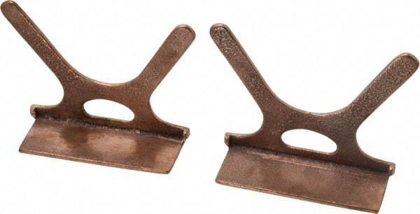 Wilton - 3-1/2" Jaw Width, Copper, Vise Jaw Cap - Americas Tooling