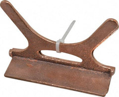 Wilton - 4-1/2" Jaw Width, Copper, Vise Jaw Cap - Americas Tooling