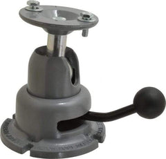 Wilton - 30 Lb Load Capacity, 4-1/4" Base Width/Diam, Work Positioner - 5" Max Height, Model Number 343 - Americas Tooling