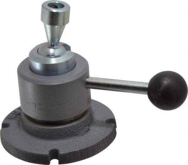 Wilton - 20 Lb Load Capacity, 3-3/4" Base Width/Diam, Work Positioner - 4-1/4" Max Height, Model Number 344 - Americas Tooling