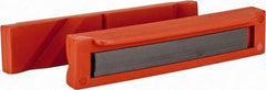 Flexbar - 5" Jaw Width, Nylon, Bowed Vise Jaw Cap - Magnetic Attachment - Americas Tooling