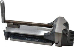 Cardinal Tool - 8" Jaw Opening Capacity x 2" Throat Depth, Horizontal Drill Press Vise - 6" Wide Jaw, Stationary Base, Rapid Action, 17" OAL x 3-7/8" Overall Height, Steel - Americas Tooling