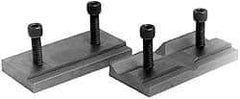 Cardinal Tool - 4" Wide x 1.5mm High, Step Vise Jaw - Hard, Steel, Fixed Jaw, Compatible with 4" Vises - Americas Tooling