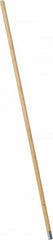 PRO-SOURCE - 54" Wood Female Thread Mop Handle - 1-1/8" Handle Diam, Metal Connector, Use with Wet Mops - Americas Tooling