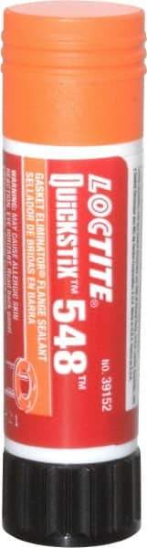 Loctite - 19 g Stick Orange Polyurethane Gasket Sealant - 300.2°F Max Operating Temp, 24 hr Full Cure Time, Series 548 - Americas Tooling