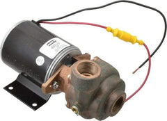 American Machine & Tool - 12 Volt, 1/8 hp, 3/4 Inlet, Bronze Utility Pump - 12.5 Max Head Pressure, 3/4 Inch Outlet - Americas Tooling