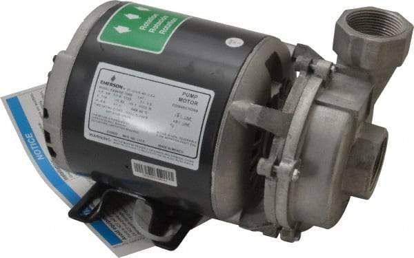 American Machine & Tool - 115 VAC Volt, 1/4 hp, Cast Aluminum Utility Pump - 12 Max Head Pressure, 500GPH - Americas Tooling