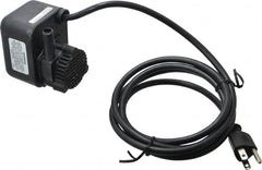 Little Giant Pumps - 1/125 HP, 3 psi, Aluminum Miniature Submersible Pump - 1/4 Inch Inlet, 1/2 Inch Outlet, 6 Ft. Long Power Cord, 0.6 Amp - Americas Tooling