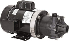 Little Giant Pumps - 1/3 HP, 18.2 Working PSI, 40-1/2 Shut Off Feet, Magnetic Drive Pump - 3450 RPM, 1 Phase, 60 Hz, 5 Amps - Americas Tooling