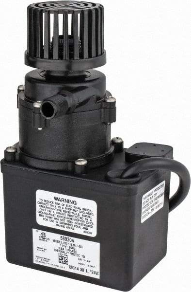 Little Giant Pumps - 1/35 HP, 12.8 Shut Off Feet, Magnetic Drive Pump - 1 Phase, 60 Hz - Americas Tooling