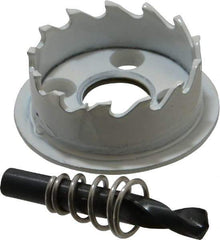 Lenox - 1-1/2" Diam, 1/2" Cutting Depth, Hole Saw - Carbide-Tipped Saw, Toothed Edge - Americas Tooling