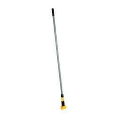 Rubbermaid - 60" Fiberglass Quick Connect Mop Handle - 5" Wet Mop Head Band, Plastic Connector, Use with Wet Mops - Americas Tooling