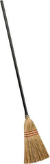 PRO-SOURCE - 54-1/2" OAL Corn Bristle Broom - Wood Handle - Americas Tooling