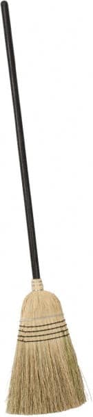 PRO-SOURCE - 56" OAL Corn Bristle Broom - Wood Handle - Americas Tooling