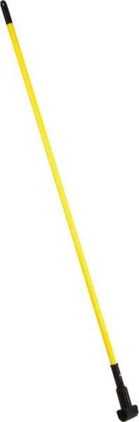 PRO-SOURCE - 60" Fiberglass Clamp Jaw Mop Handle - Polypropylene Connector, Use with Wet Mops - Americas Tooling