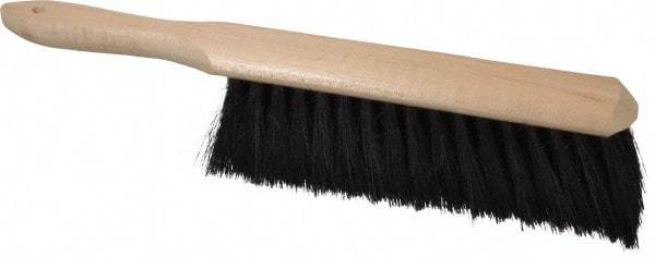 PRO-SOURCE - Tampico Counter Duster - 2-1/2" Bristle Length, 9" Long Head, Hardwood Handle, Black - Americas Tooling