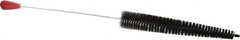 Made in USA - Polypropylene Food Service Brush - 12" x 1-3/4" x 3/4" Long x 1-3/4" Wide Head, 12" OAL, White, Wood Block - Americas Tooling