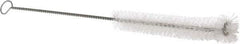 PRO-SOURCE - 1/2" Diam Nylon Tube Brush - 8" OAL, 3" Head Length, Wire Handle - Americas Tooling