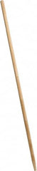 PRO-SOURCE - 54 x 1-1/8" Wood Handle for Push Brooms - Tapered Connection, Tan - Americas Tooling