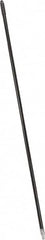 PRO-SOURCE - 60 x 15/16" Metal Handle for Push Brooms - Threaded Connection, Silver - Americas Tooling