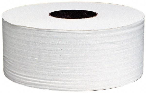 Scott - 1,000' Roll Length x 3.55" Sheet Width, Jumbo Roll Toilet Tissue - 2 Ply, White, Recycled Fiber - Americas Tooling