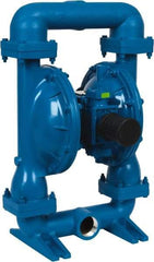 SandPIPER - 2" NPT, Metallic, Air Operated Diaphragm Pump - Buna Diaphragm, Aluminum Housing - Americas Tooling