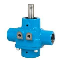 Pentair - 4-Roller Pump, Cast Iron Housing Material, Roller Spray Pump Only - 3/4 Inch Inlet Size, 3/4 Inch Outlet Size, 150 psi Max Working Pressure, 2600 Max RPM, Viton, Lip, 416 Stainless Steel, NPT - Americas Tooling