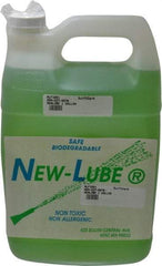 Superbee - New-Lube, 1 Gal Bottle Cutting Fluid - Water Soluble, For Cleaning - Americas Tooling