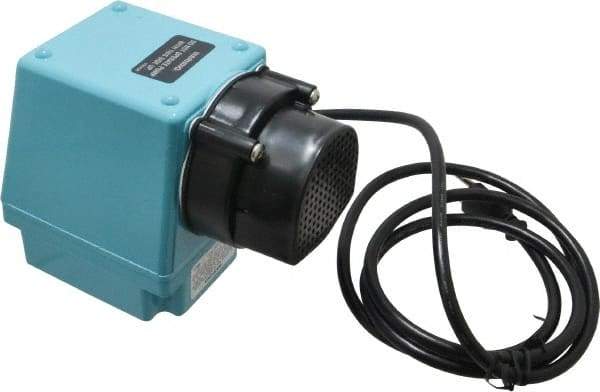 Little Giant Pumps - 1/12 HP, 10 psi, Aluminum Miniature Submersible Pump - 3/4 Inch Inlet, 1/2 Inch Outlet, 6 Ft. Long Power Cord, 3.5 Amp - Americas Tooling