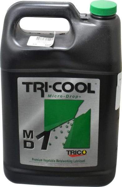 Trico - Micro-Drop MD-1, 1 Gal Bottle Cutting Fluid - Straight Oil, For Machining - Americas Tooling