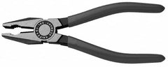 Knipex - 7" OAL, 15/32" Capacity, Insulated Wire Cutting Pliers - Standard Head - Americas Tooling