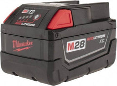 Milwaukee Tool - 28 Volt Lithium-Ion Power Tool Battery - 3 Ahr Capacity, 1 hr Charge Time, Series M28 - Americas Tooling