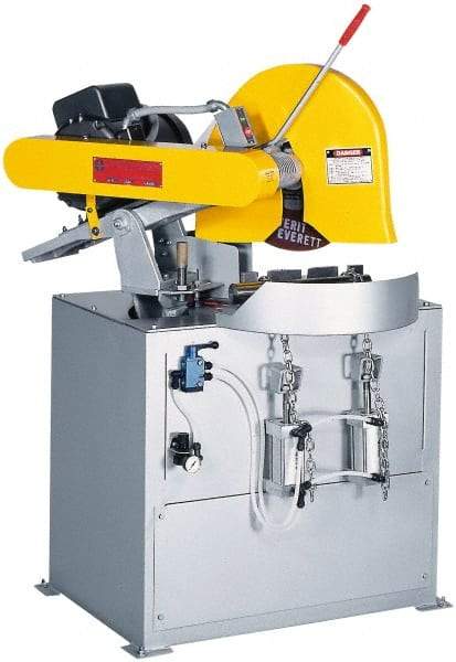 Everett - Saw Air Operated Work Length Gage - 24", For Use with 20 to 22" Abrasive Double-Mitering Cut-Off Saws - Americas Tooling