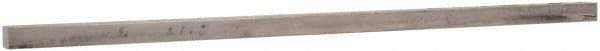 Value Collection - 12" Long x 3/8" High x 3/8" Wide, Plain Key Stock - Stainless Steel - Americas Tooling