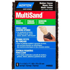 Norton - Sanding Sponges Sponge Width (Inch): 4 Overall Length (Inch): 2-3/4 - Americas Tooling