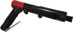 Sioux Tools - 3,000 BPM, 22.86mm Bore Diam, Pneumatic Pistol Grip Needle Scaler - 3" Stroke Length, 3.05mm Needle Diam, 7" Needle Length, 10 CFM, 90 psi, 1/4 NPT Inlet - Americas Tooling