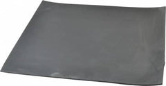 Made in USA - 12" Long, 12" Wide, 1/8" Thick, Buna-N Rubber Foam Sheet - 45 to 55 Durometer, Black, -20 to 180°F, 2,500 psi Tensile Strength, Plain Backing, Stock Length - Americas Tooling