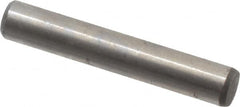 Value Collection - 1/8" Diam x 3/4" Pin Length Alloy Steel Oversized Dowel Pin - C 50-58 Hardness, 3,200 Lb Breaking Strength, 1 Beveled & 1 Rounded End - Americas Tooling