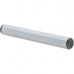 Value Collection - 3/16" Diam x 1-1/2" Pin Length Alloy Steel Oversized Dowel Pin - C 50-58 Hardness, 7,200 Lb Breaking Strength, 1 Beveled & 1 Rounded End - Americas Tooling