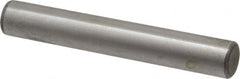 Value Collection - 3/8" Diam x 2-1/2" Pin Length Alloy Steel Oversized Dowel Pin - C 50-58 Hardness, 28,700 Lb Breaking Strength, 1 Beveled & 1 Rounded End - Americas Tooling