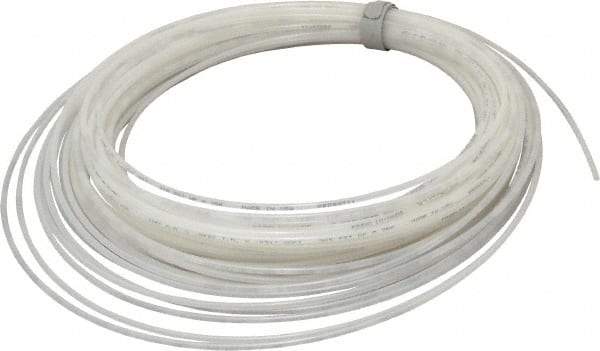 Coilhose Pneumatics - 1/16" ID x 1/8" OD, 100' Long, Polyethylene Tube - Natural, 120 Max psi, -60 to 200°F - Americas Tooling