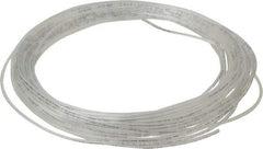 Coilhose Pneumatics - 1/16" ID x 1/8" OD, 50' Long, Polyurethane Tube - Clear, 233 Max psi, -60 to 200°F - Americas Tooling