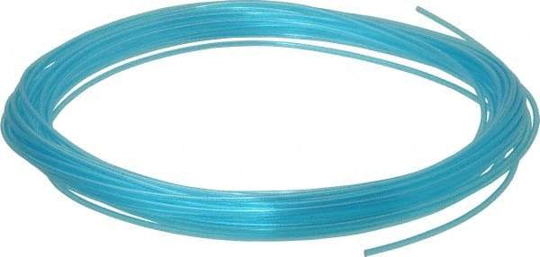 Coilhose Pneumatics - 1/16" ID x 1/8" OD, 50' Long, Polyurethane Tube - Trans Blue, 233 Max psi, -60 to 200°F - Americas Tooling