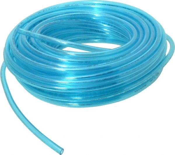 Coilhose Pneumatics - 1/4" ID x 3/8" OD, 100' Long, Polyurethane Tube - Trans Blue, 147 Max psi, -60 to 200°F - Americas Tooling