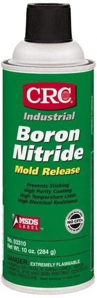 CRC - 16 Ounce Aerosol Can, White, General Purpose Mold Release - Boron Nitride Composition - Americas Tooling