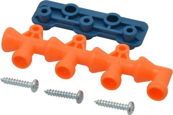 Loc-Line - 1/4" Hose Inside Diam, Coolant Hose Manifold - For Use with Loc-Line Modular Hose System and Shields, 8 Pieces - Americas Tooling