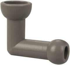 Cedarberg - 1/4" Hose Inside Diam, Coolant Hose Elbow - Female to Male, for Use with Snap Together Hose System, 2 Pieces - Americas Tooling